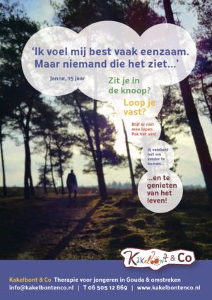 KC poster eenzaamheid