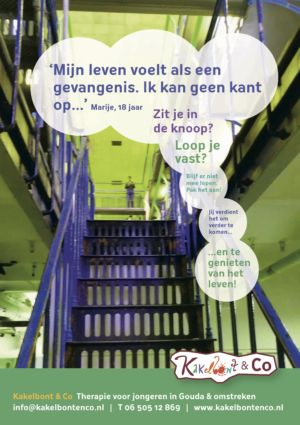 KC poster opgesloten